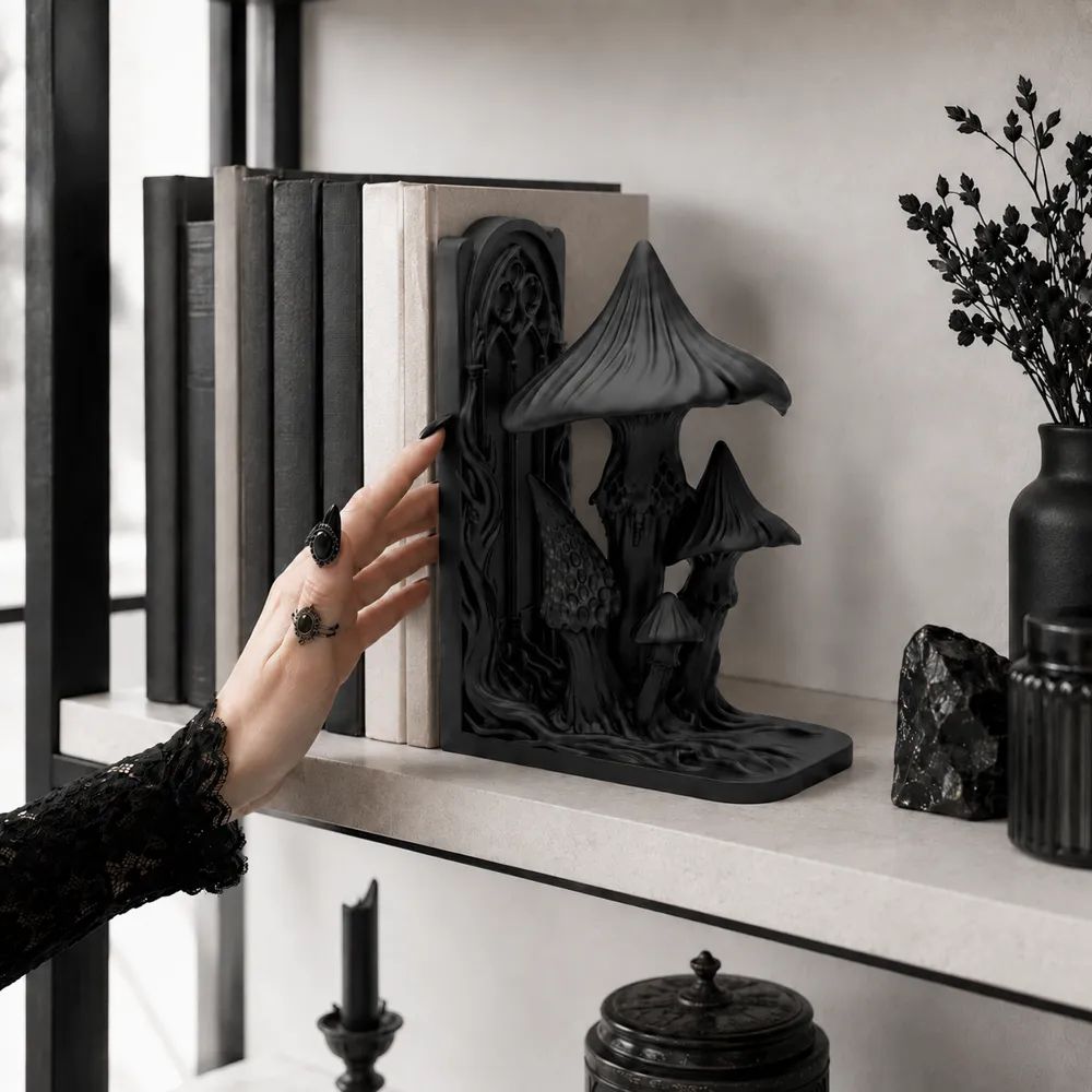 نگهدارنده کتاب مدل قارچ
