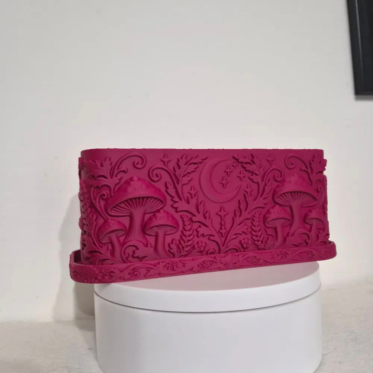 گلدان طرح قارچ و ماه